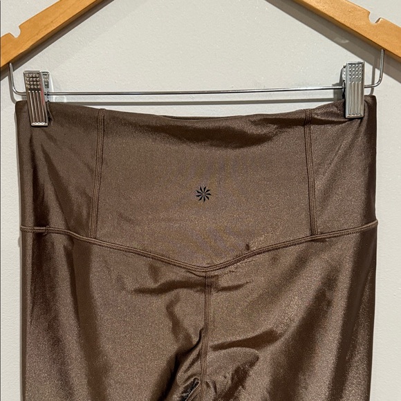 Athleta Shimmering Bronze Leggings - Picture 2 of 8